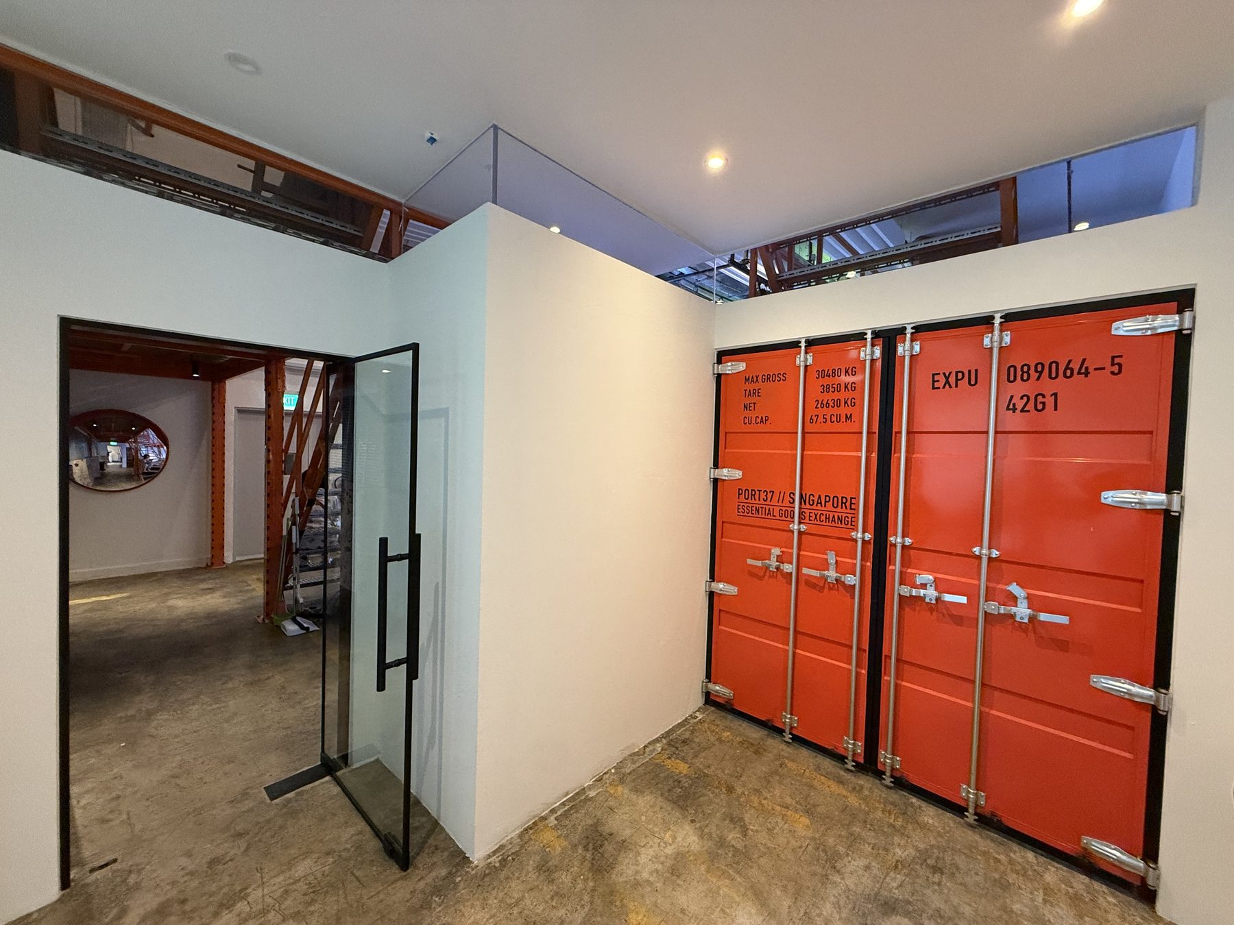 Shipping container core
